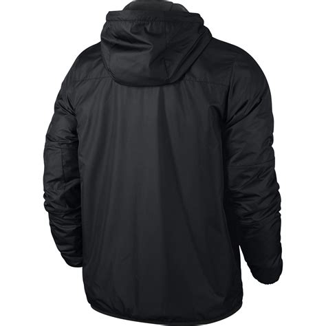 nike kapuzenjacke team fall jacket schwarz weiß|Nike Outerwear Team Fall Jacket Jacke Schwarz F010.